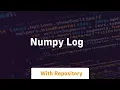 numpy log