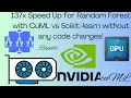 Random Forests on GPUs 137x Performance Improvement
