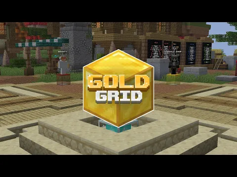 Minecraft server video for Gold Grid