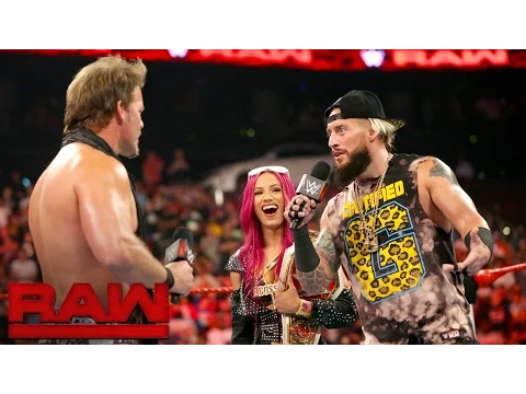 Download MP3 Sasha Banks and Enzo Amore are confronted by a couple of \