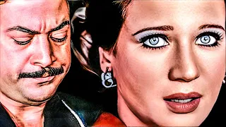 زبيدة ثروت و يوسف شعبان فى الفيلم النادر جدا المثير الممتع الحب الحرام 