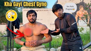 Kha Gayi Chest Gyno😱 Itni Achi Progress 😳 | Top 3 Tips For Gynecomastia | Vipin Yadav |