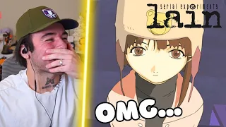 nicholaslighttv reacts to serial experiments lain opening b a duvet rapper reacts