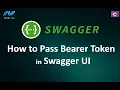 How to Pass JWT Bearer Token in Swagger UI