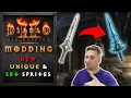 Modding New Set and Unique Item Sprites Diablo 2 Resurrected