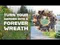 Lagu Making a gorgeous homegrown dried flower wreath
