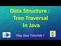Data Structure Tree Traversal in Java