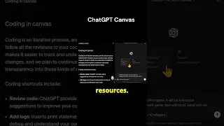 Unlocking the Future of Coding with ChatGPT Canvas