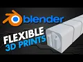 How To Design Articulating 3D Prints Blender Tutorial