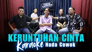 karaoke tanpa vokal keruntuhan cinta rhoma irama nada cowok pria