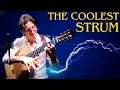 Download Lagu The Coolest Guitar Strum I've Ever Seen 🎸