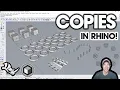 The BEST Ways to Create COPIES in Rhino