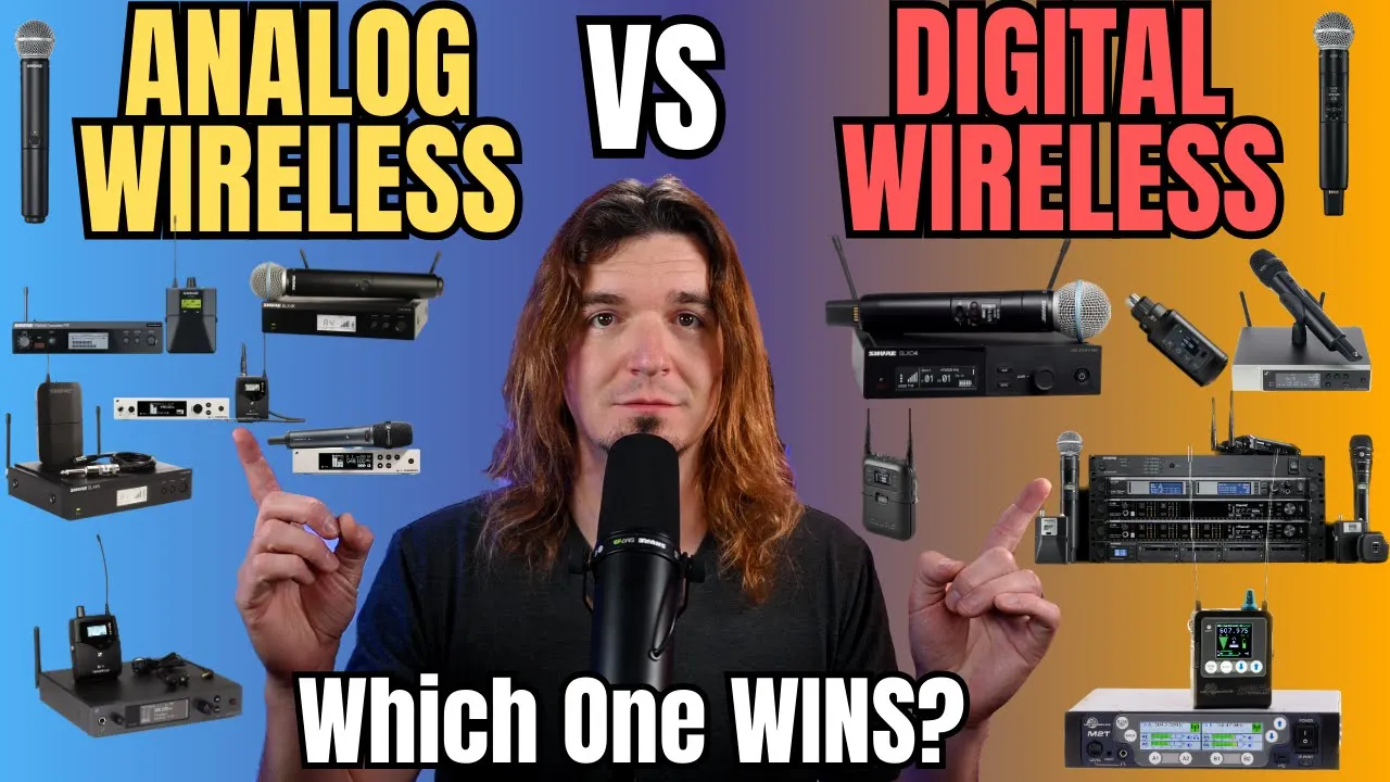 ANALOG vs DIGITAL Wireless - Unveiling the TRUE WINNER!