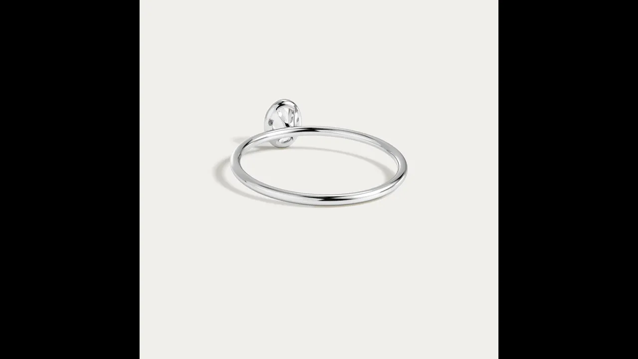 Minimalist Lab Diamond Bezel Solitaire Ring In 14K Solid Gold/Platinum