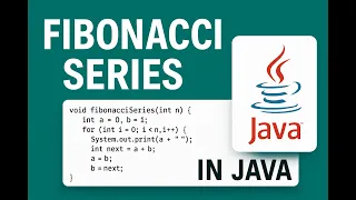 Fibonacci Series in Java Beginners Tutorial