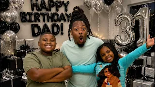 We Surprised Dad For His Birthday! He Had NO IDEA!