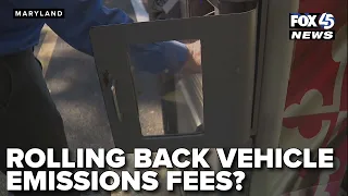Maryland lawmaker plans to introduce legislation to roll back vehicle emissions fees