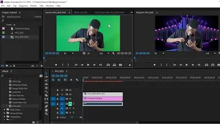 how to remove green screen background simply on your video with premiere pro swahil edition