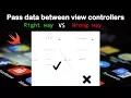 Swift 3 - Passing data between view controllers