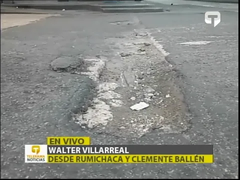 Walter Villareal desde Rumichaca y Clemente Ballén