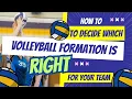 How to Decide which Volleyball Formation is Right for your Team