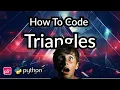 Coding Triangles with P5 Python Coding For Kids