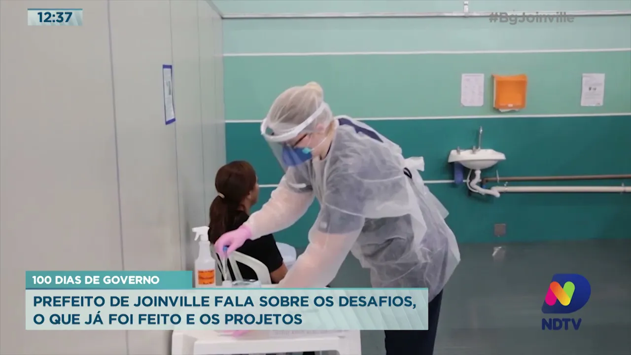 100 dias de governo: Prefeito de Joinville fala sobre os desafios, o que já foi feito e os projetos