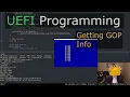 Getting GOP Info UEFI Dev in C