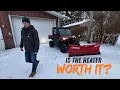Is the Polaris Ranger Northstar Heat Worth IT TEST HEAT From 17 F to 60 F when plowing Snow