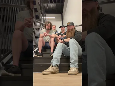 We turned the stairwell into the Mines of Moria