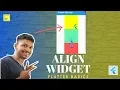Align Widget Flutter Creating Alignments easily Flutter Widget in 3 minutes