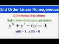 18 - Second Order Linear Homogeneous Differential Equations with Constants coefficients