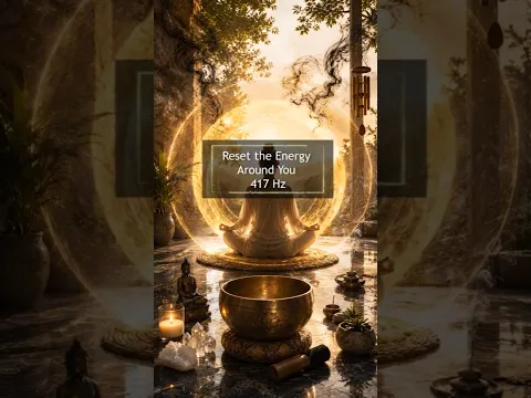 417 Hz Remove Negative Energy | Reset the Energy Around You | Deep Cleansing