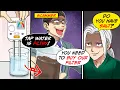 Lagu A shady salesman tried to scare people by claiming he was showing the invisible filth in tap water