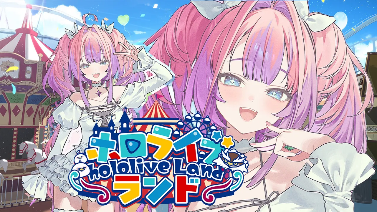【＃ホロライブランド】ソロ参戦！マイクラ遊園地で遊びつくそう！！【#綺々羅々ヴィヴィ #hololiveDEV_IS #FLOWGLOW】