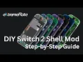 eXtremeRate Nintendo Switch 2 Full Shell Replacement Step-by-Step Install Guide