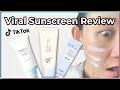 Brutally honest review Skin type recommendation Viral sunscreens Ads