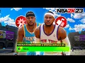 I MADE CARMELO ANTHONY EXACT REPLICA BUILD NBA 2K23 SEASON 7