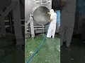 cleaning and sanitation for equipment with vertical facades in the food factory