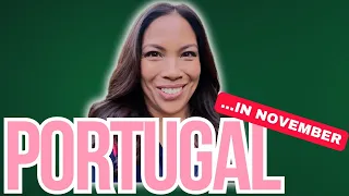STRANGER INVITED US TO SEE HER HOUSE BUILT OVER A RIVER! WHAT PORTUGAL IS LIKE IN NOVEMBER 2024!