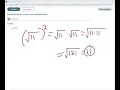 Introduction to square root multiplication