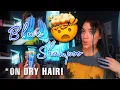BLUE SHAMPOO ON DRY BROWN HAIR USING JOHN FRIEDA BLUE CRUSH FOR BRUNETTES