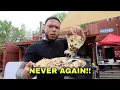 Trying a pizza restaurant I found on TikTok