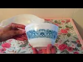 Recent Vintage Pyrex Finds Horizon Blue and Town Country Vintage Pyrex Treasure