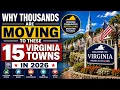 Why Thousands Are Moving to These 15 Virginia Towns in 2026