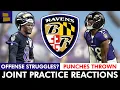RAVENS FIGHT News and Takeaways from Baltimore Ravens Minnesota Vikings Joint Practice