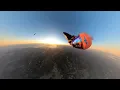 TEEMID - Golden Record - chill vibes (starfish sunset wingsuit visuals)