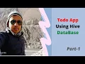 Todo App Using Hive Database In Flutter Part-