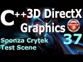 C 3D DirectX Tutorial Sponza Crytek Scene