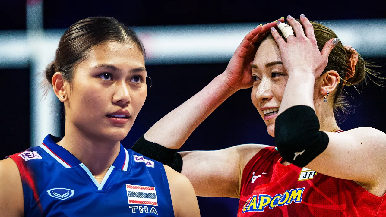 Mayu Ishikawa vs Pimpichaya Kokram | Japan vs Thailand | Crazy Volleyball Match !!!